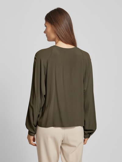 Drykorn Blouseshirt met zijde, model 'SEETHA' Beige - 5