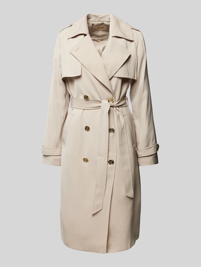 MICHAEL Michael Kors Trenchcoat mit Bindegürtel Modell 'DRAPEY' Offwhite 2