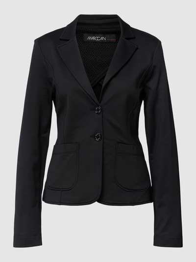 Marc Cain Blazer mit Label-Print Black 2