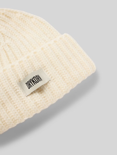 Drykorn Beanie mit Alpaka-Anteil Modell 'EANI' Offwhite 2