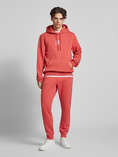 CHAMPION Sweatpants met labeldetail Rood - 1