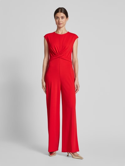 Calvin Klein Womenswear Jumpsuit mit Kappärmeln Rot 4