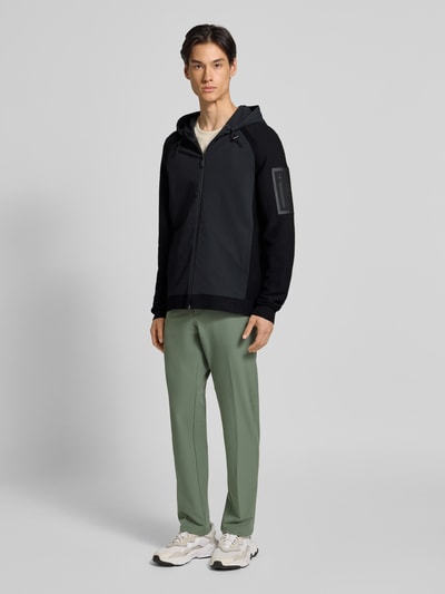 BOSS Green Regular Fit Sweatjacke aus Viskose-Mix Modell 'URBAN COMMUTER' Black 1