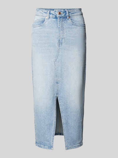 Vero Moda Jeansrok met loopsplit, model 'VERI' Jeansblauw - 2