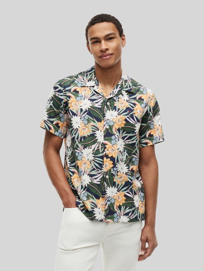 Tommy Hilfiger Regular Fit Freizeithemd aus Baumwoll-Mix Gruen 4