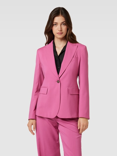 Weekend Max Mara Blazer mit Knopfverschluss Modell 'VALDA' Fuchsia 4