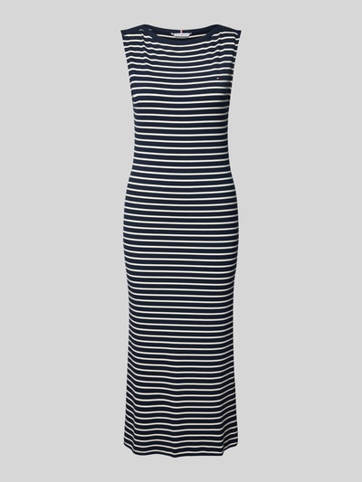 Tommy Hilfiger Enganliegendes Freizeitkleid aus Viskose-Mix Marine 2