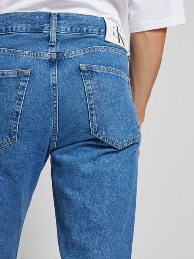 Calvin Klein Jeans Straight Fit Jeans im 5-Pocket-Design Modell 'AUTHENTIC' Jeansblau 3