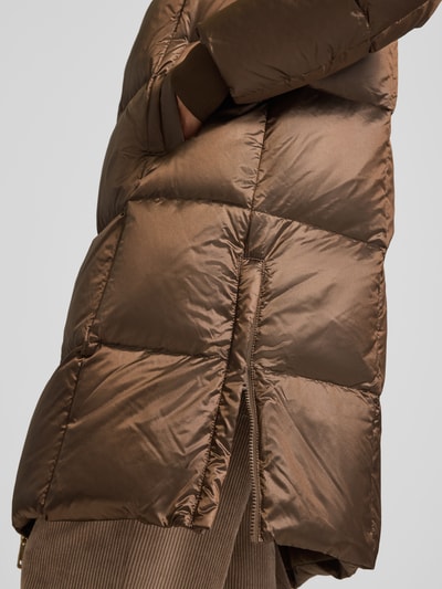 MOS MOSH Płaszcz pikowany ze stójką model ‘NOVA’ Średniobrązowy 3