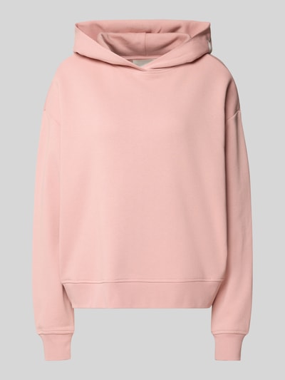 Produktfoto, Oversized Hoodie aus bawełny od Closed w kolorze jasnoróżowym, gładka faktura, krój oversized, nadruk