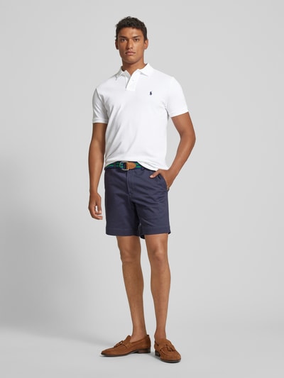 Polo Ralph Lauren Slim fit poloshirt met labelstitching Wit - 1