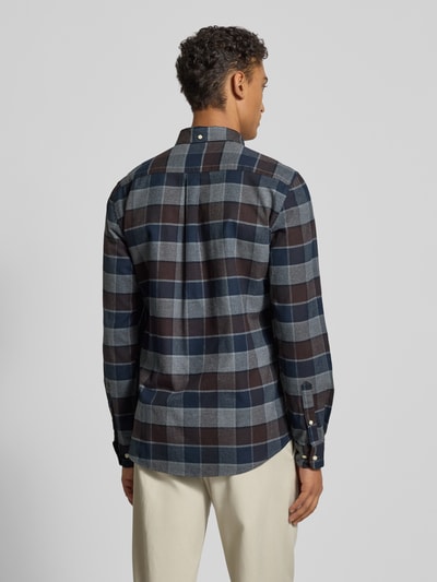 Barbour Tailored fit vrijetijdsoverhemd van puur katoen  Donkerbruin - 5