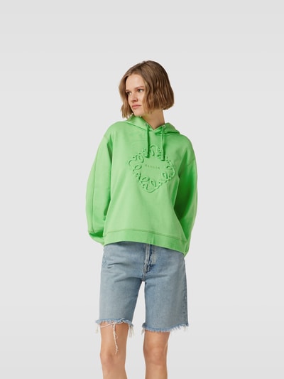 Lala Berlin Oversized Hoodie mit Label-Detail Apfel 4