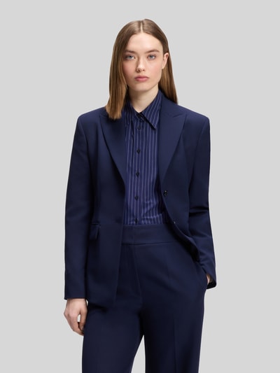 HUGO Regular Fit Blazer mit 2-Knopf-Verschluss Marine 4