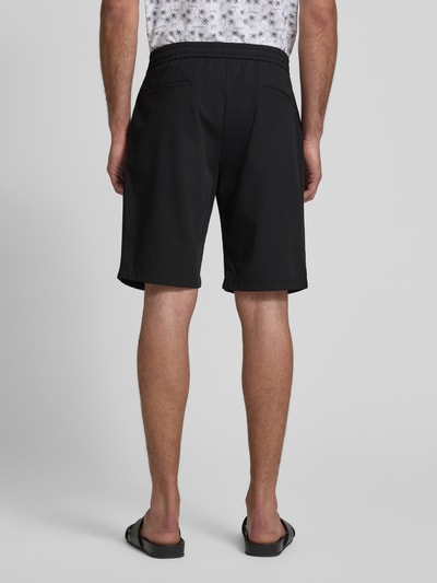 MCNEAL Regular Fit Bermudas mit Hakenverschluss Black 5