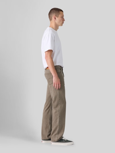 Levi's® Jeansy o kroju relaxed fit z czystej bawełny, 5 kieszeni Czarny 3