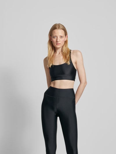 ROTATE Crop Top mit elastischem Logo-Bund Black 4