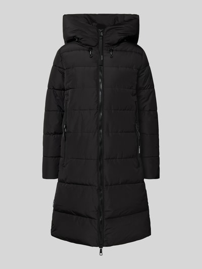 khujo Steppmantel mit Kapuze Modell 'Jilias' Black 2