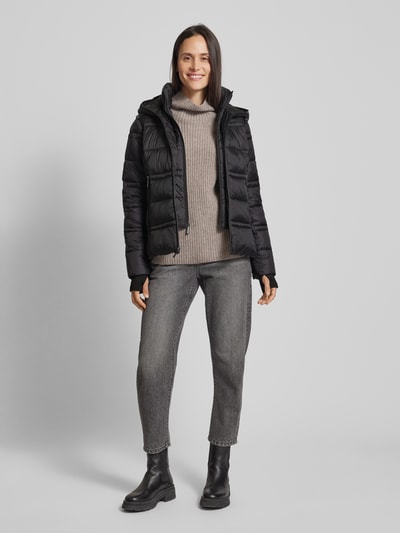 MICHAEL Michael Kors Steppjacke mit Reißverschlusstaschen Modell 'PACKABLE WITH BIB' Black 1