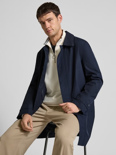 BOSS Regular Fit Regenmantel mit GORE-TEX® Marine 3