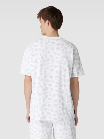 PUMA PERFORMANCE T-Shirt mit Allover-Print Modell 'DOWNTOWN' Offwhite 5