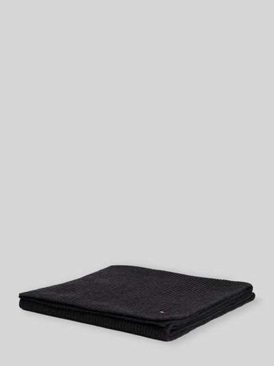 Tommy Hilfiger Schal mit Logo-Detail Anthrazit 4