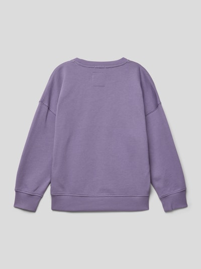 Tom Tailor Sweatshirt mit überschnittenen Schultern Purple 3