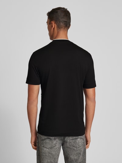 Emporio Armani T-Shirt mit Label-Print Black 5