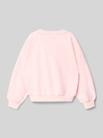 Productfoto, Regular Fit Sweatshirt met Logo-Print van Garcia, kinderen sweatshirt van katoenmix, logoprint, statementprint, ronde hals