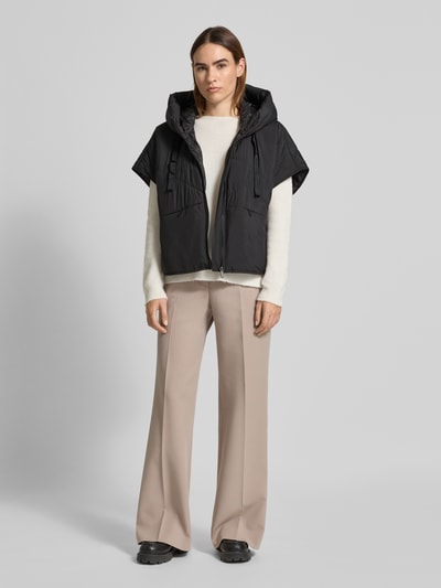 Someday Steppweste mit Reißverschlusstaschen Modell 'Venkara' Black 1