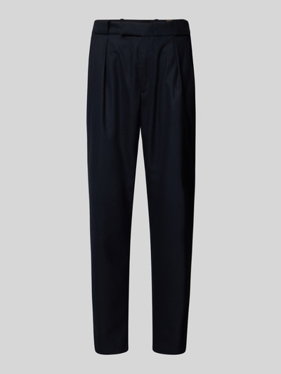 g1920 Stoffen broek met achterzakken, model 'Livio' Marineblauw - 2