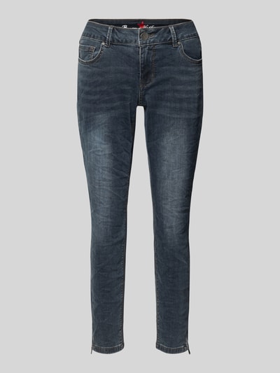 Buena Vista Skinny fit jeans in 5-pocketmodel Donkergrijs - 2