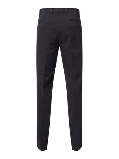 Hiltl Regular Fit Chino mit Webstruktur Anthrazit 3