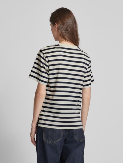 Weekend Max Mara T-Shirt mit Logo-Stitching Modell 'VENACO' Marine 5