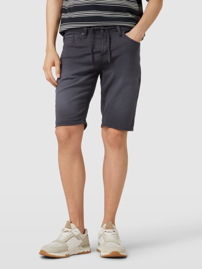 Garcia Slim Fit Shorts mit Tunnelzug Modell 'Savio' Black 4