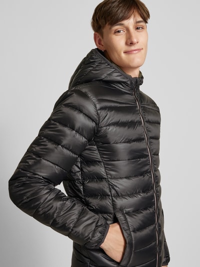 Blend Steppjacke mit Kapuze Black 3