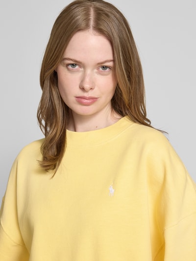 Polo Ralph Lauren Oversized sweatshirt met labelstitching Geel - 3