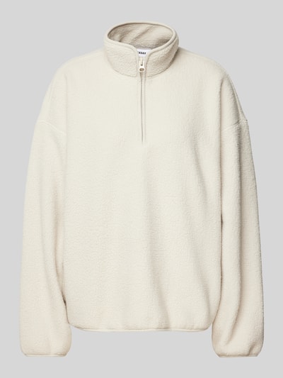 WEEKDAY Oversized Sweatshirt mit Stehkragen Offwhite 2