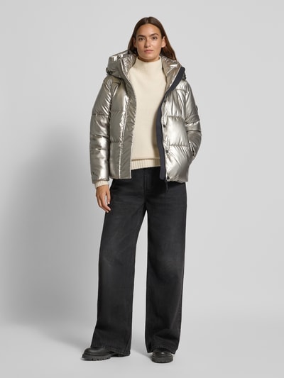 khujo Steppjacke mit Eingrifftaschen Modell 'DEVINA2 SHINY' Silber 1