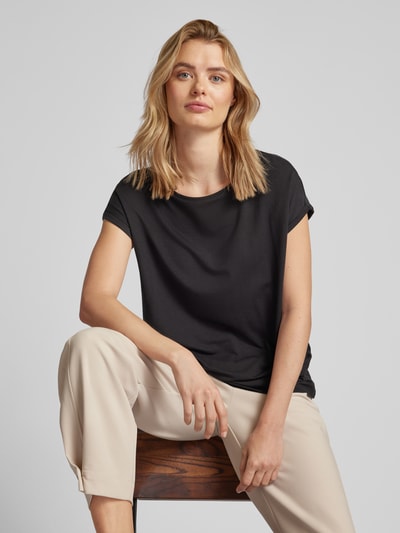 Vero Moda T-Shirt mit Kappärmeln Modell 'AVA' Black 3