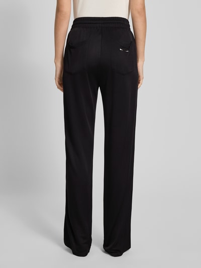 The Upside Trainingsbroek met contraststrepen en elastische band Zwart - 5