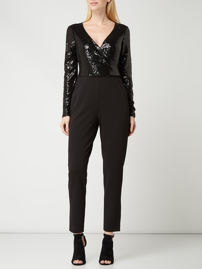 Lauren Ralph Lauren Jumpsuit met paillettenapplicaties  Zwart - 1