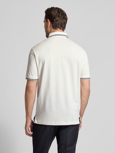 ARMANI EXCHANGE Poloshirt met labelprint Wit - 5
