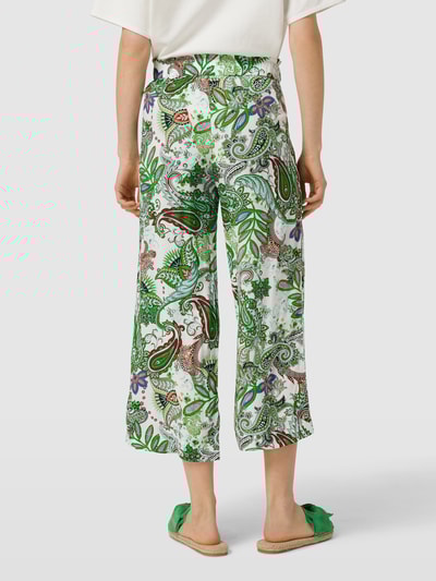 Christian Berg Woman Culotte aus reiner Viskose Grün 5