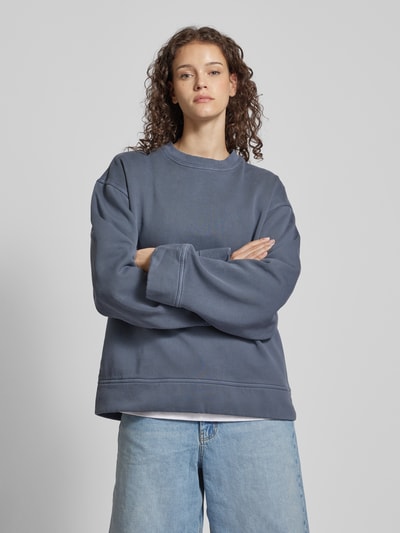 WEEKDAY Oversized sweatshirt met ronde hals Antraciet - 4