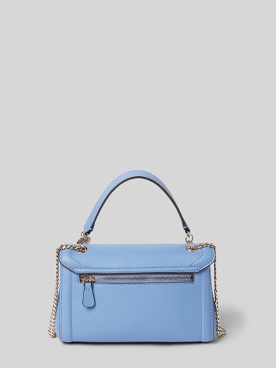 Guess Handtasche mit Label-Applikation Modell 'NOELLE' Blau 4