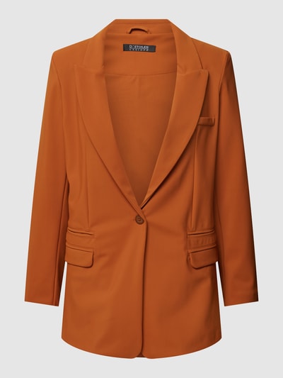 D´Etoiles Casiope Blazer mit Paspeln Modell 'Epic' Cognac 2