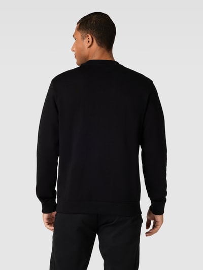 HUGO Sweatshirt mit Label-Patch Modell 'Diragol' Black 5