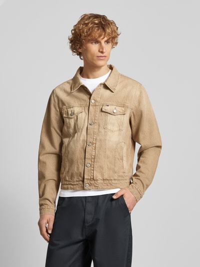 Tommy Jeans Regular Fit Jeansjacke aus reiner Baumwolle Modell 'RYAN' Sand 4