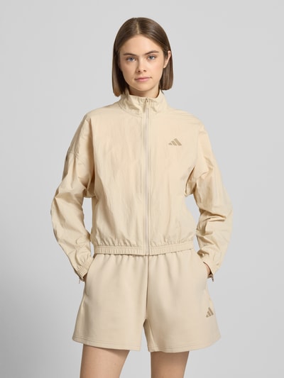 adidas Sportswear Jack met opstaande kraag Beige - 4